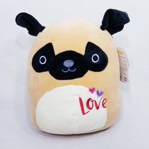 Squishmallows 9" Pug Limited Edition Plush Toy - NWT